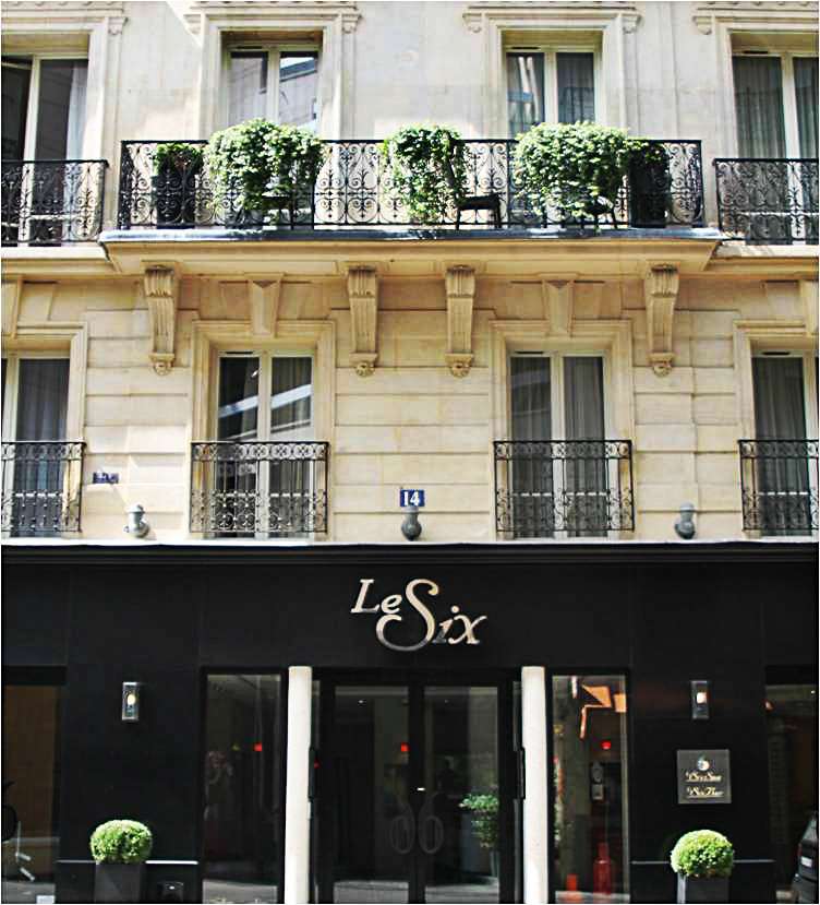 Hotel Le Six París Exterior foto