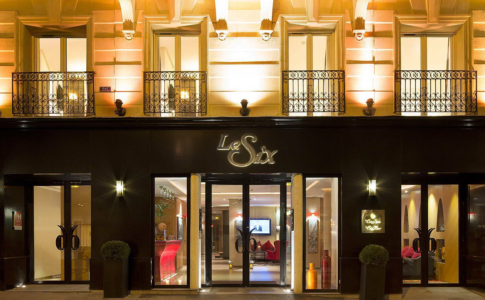 Hotel Le Six París Exterior foto